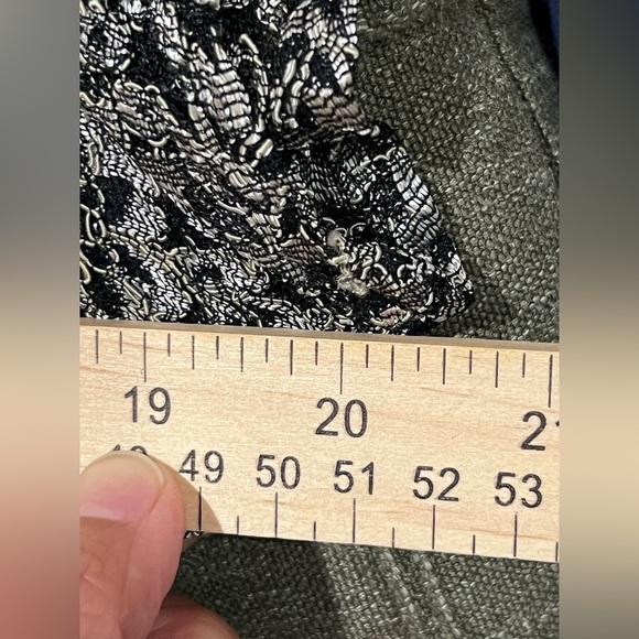 Vintage women’s dress see through size med to large measurement are included - Picture 12 of 14